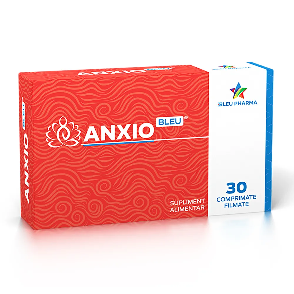 AnxioBleu, 30 comprimate filmate, Bleu Pharma