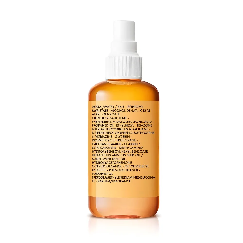 Apa cu protectie solara SPF 50, pentru bronz de durata, fata si corp, 200 ml, Capital Soleil, Vichy