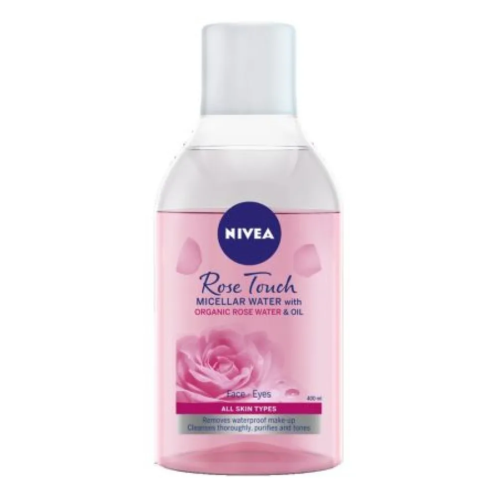 Apa micelara bifazica Rose Touch, 400 ml, Nivea