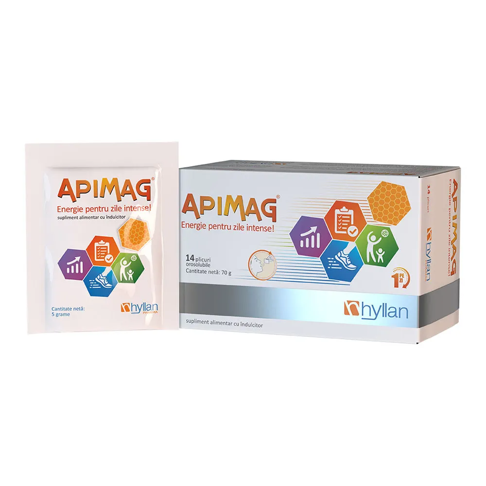 Apimag 5g/plic, 14 plicuri, Hyllan