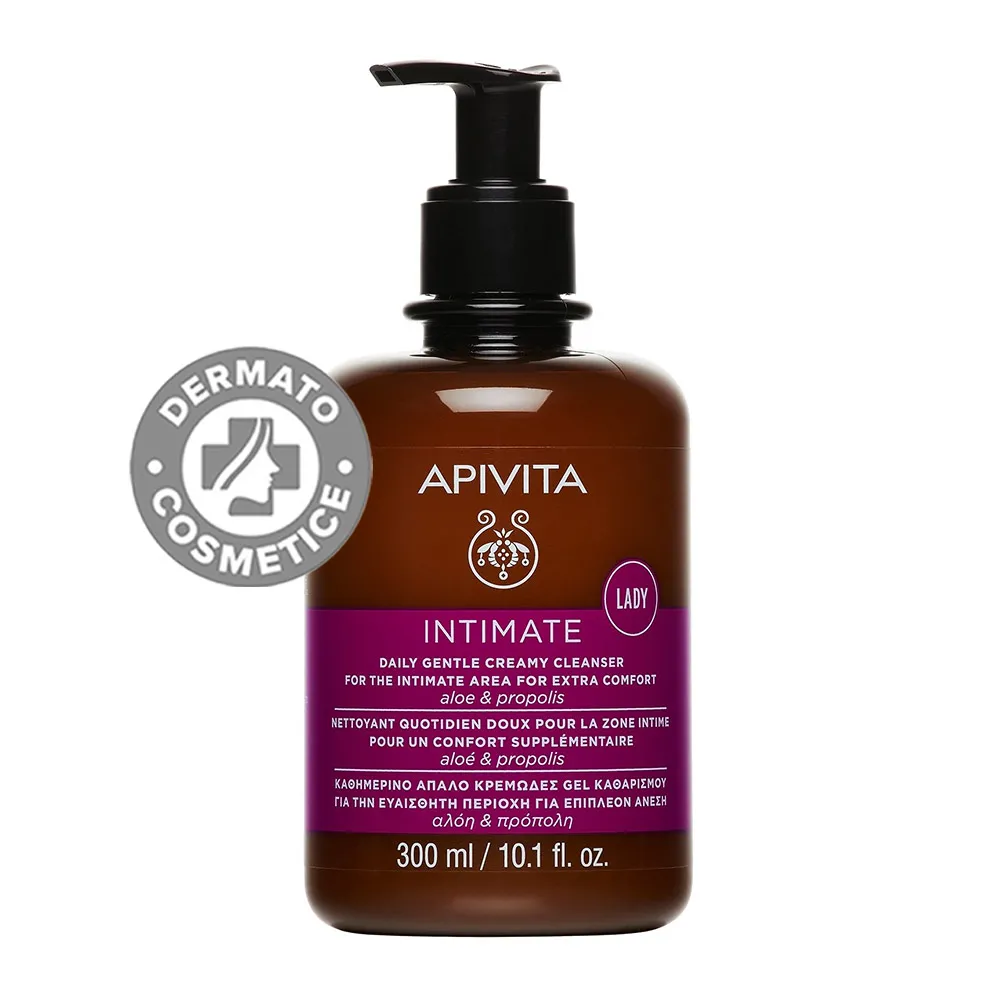 Gel Igiena Intima Uscaciune Vaginala, 300ml, Apivita