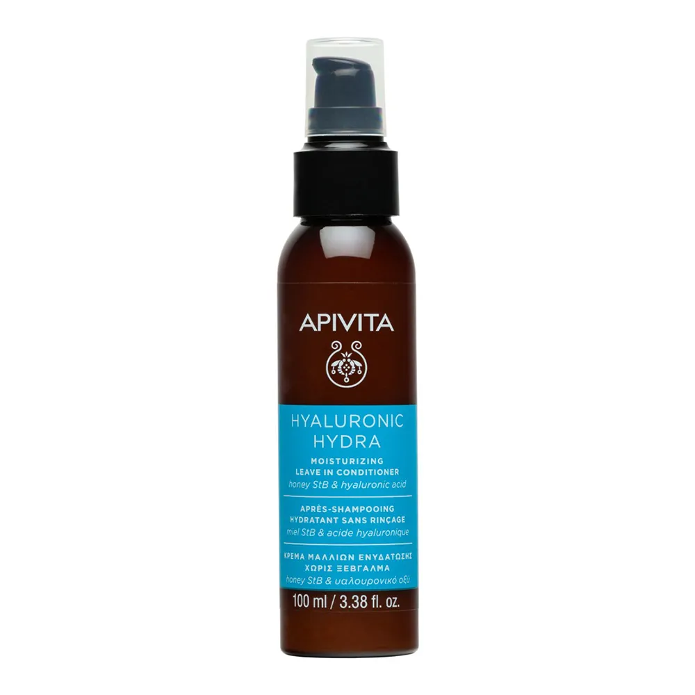 Balsam Leave-In pentru Hidratrea Parului Hyaluronic Hydra, 100ml, Apivita