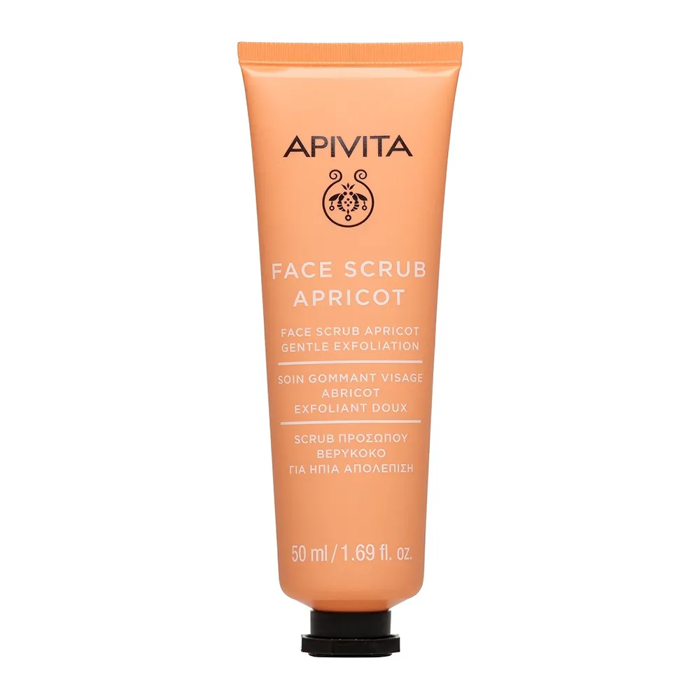 Masca Exfolianta Fata cu Caise, 50ml, Apivita