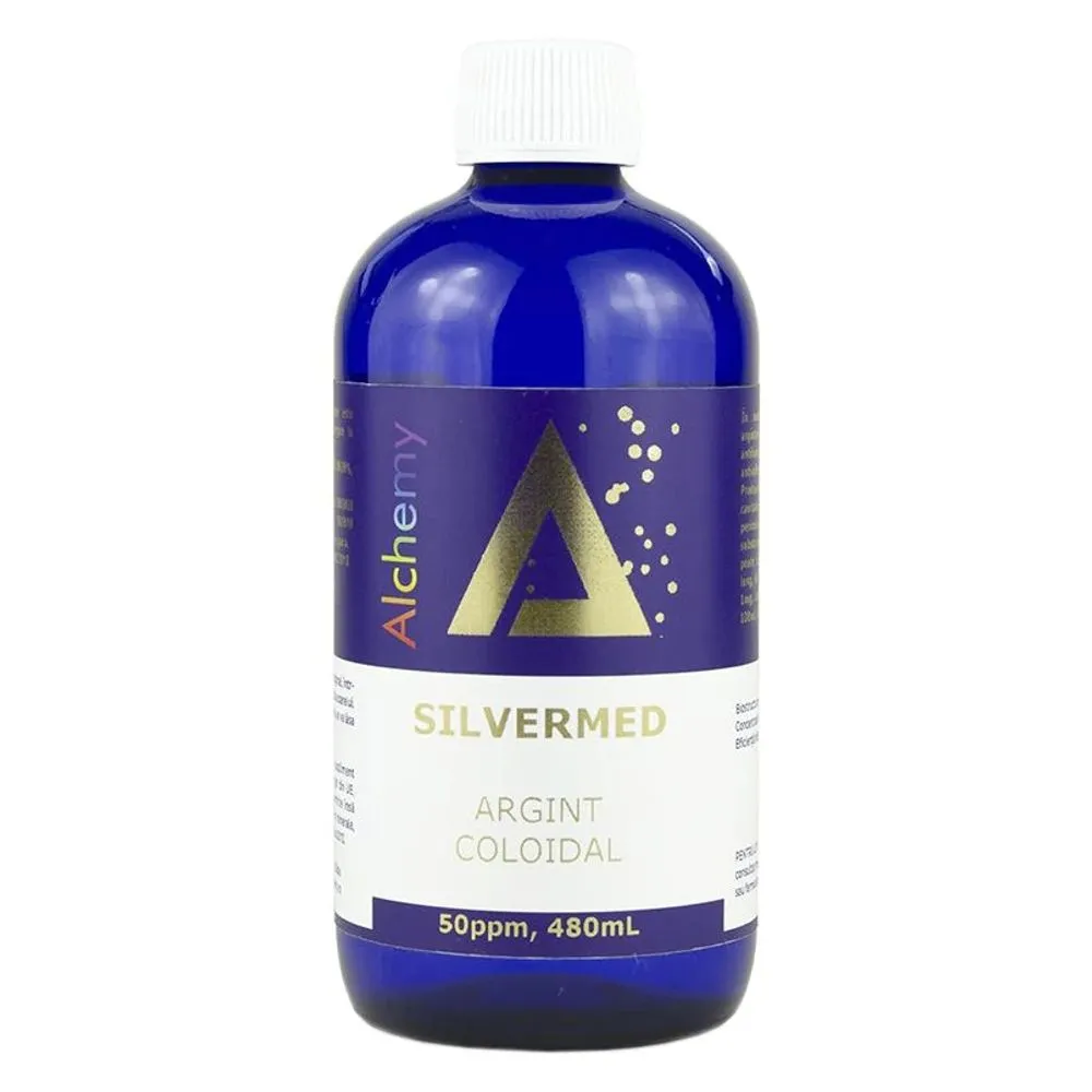 Argint coloidal SilverMed 50ppm, 480ml, Alchemy
