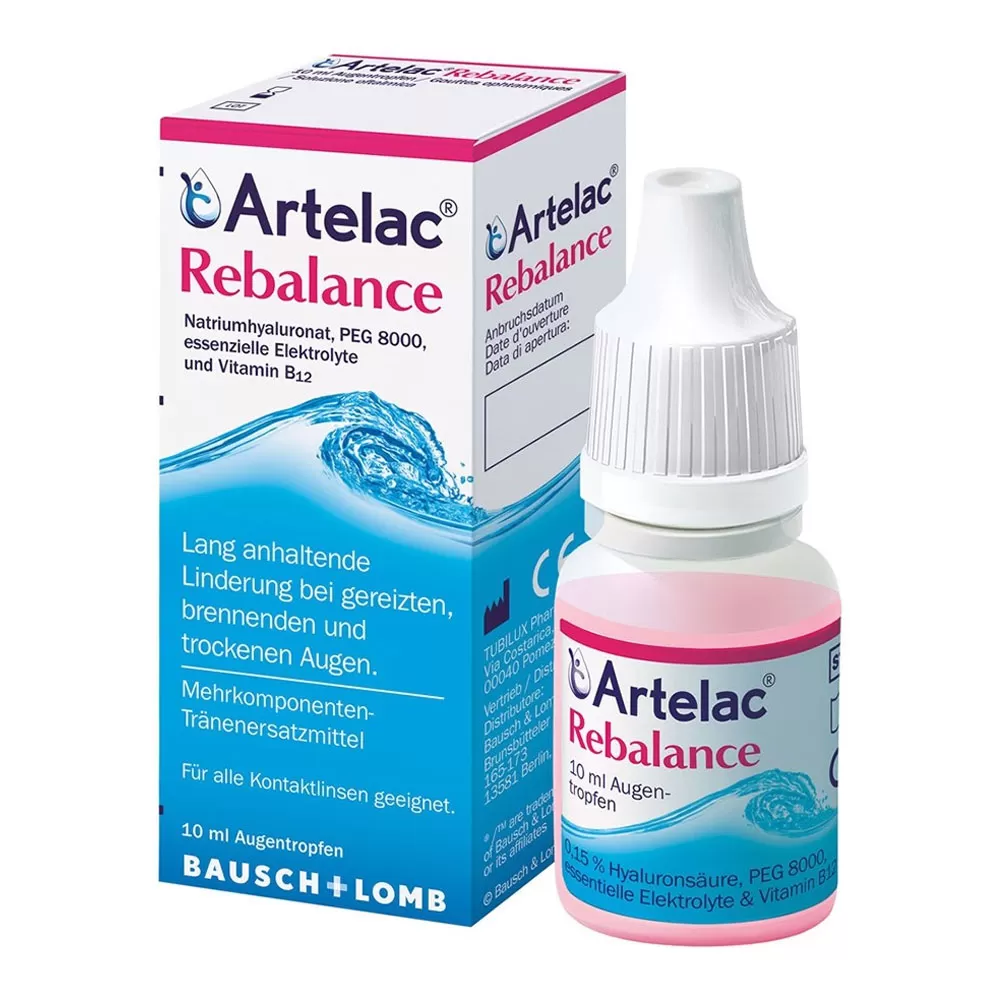 Artelac Rebalance picaturi oftalmice, Bausch&Lomb