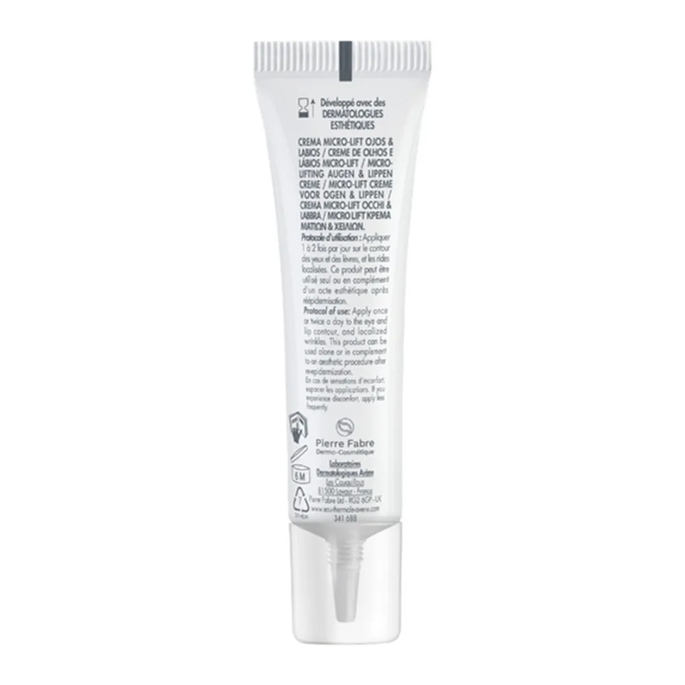 Crema Contur Ochi si Buze Hyaluron Activ Procedure Retinal 0,05%, 15ml, Avene
