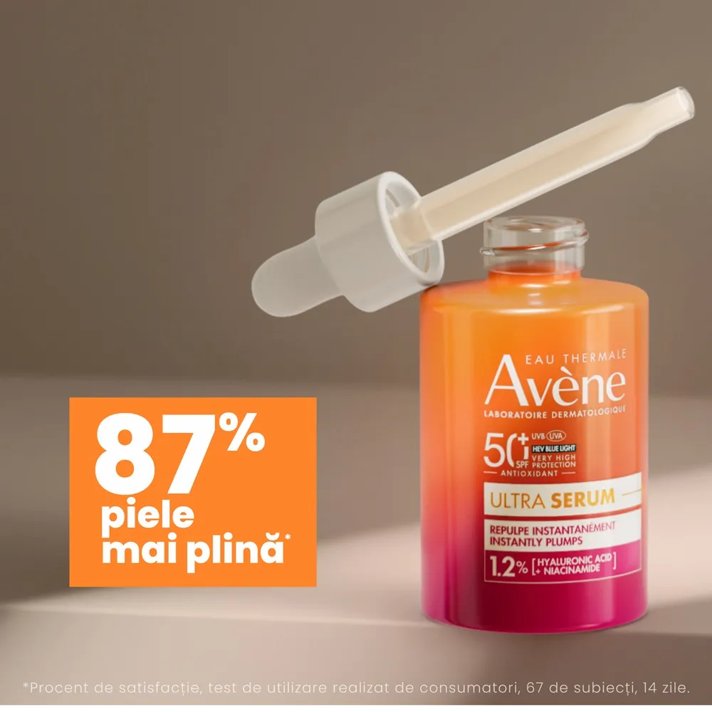 Serum cu Efect de Reumplere Imediata Ultra SPF50+, 30ml, Avene