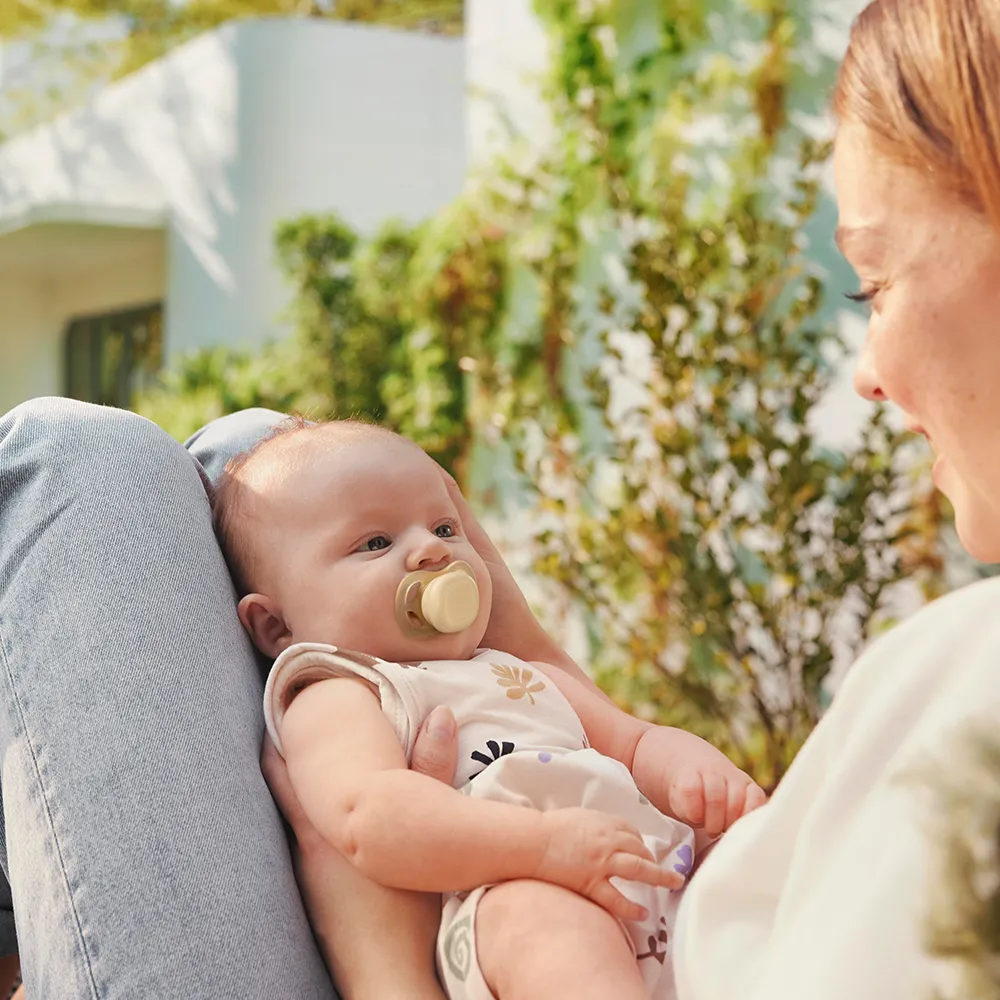 Suzeta Ultra Start Mov/Portocaliu 0-2luni 075/11, 2 buc, Avent Philips