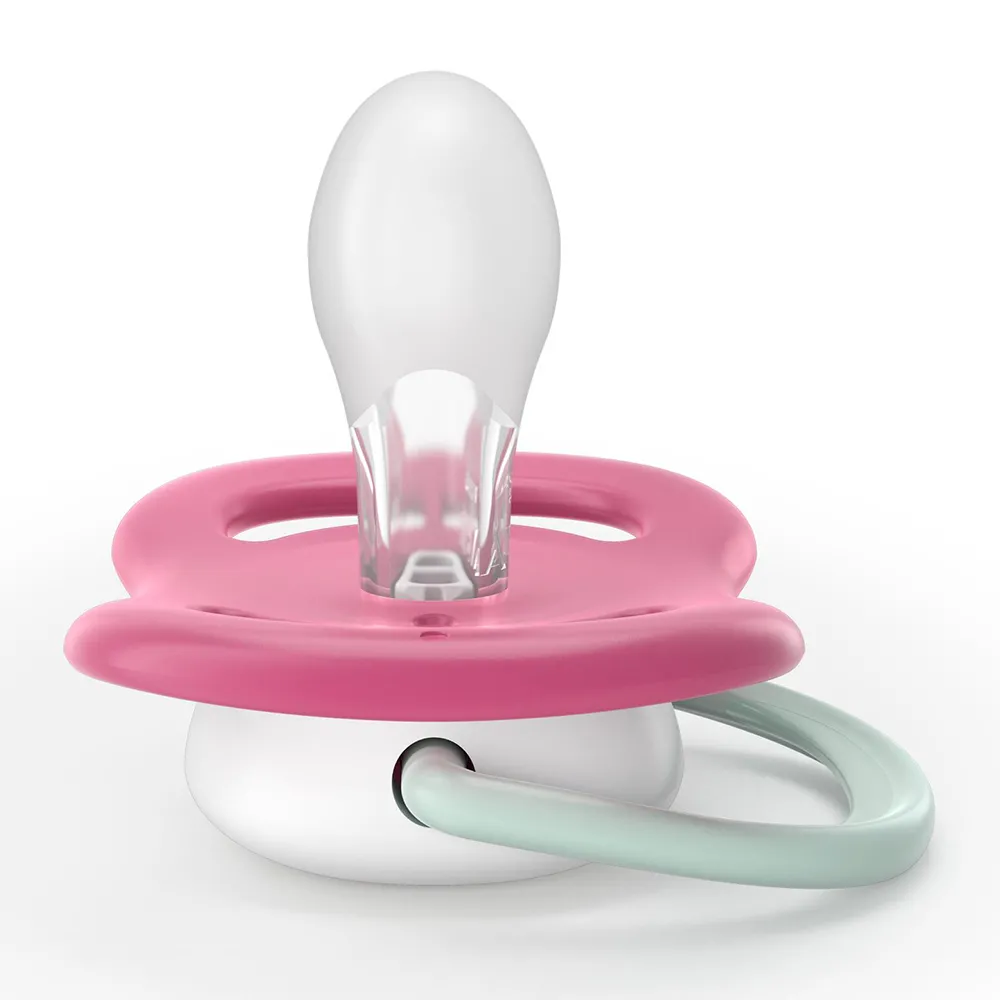 Suzeta Ultra Air Silicon Design Flower 6-18 luni 080/27, 2 buc, Avent Philips
