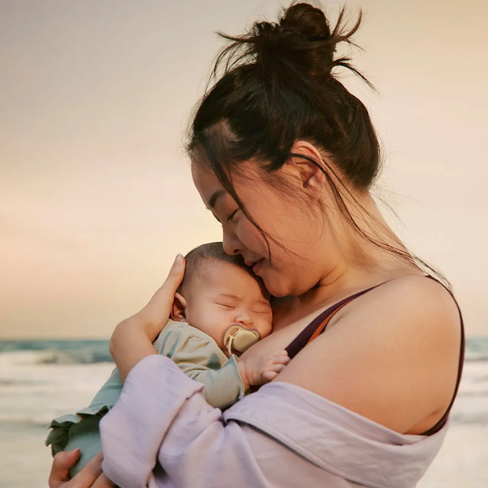 Suzeta Ultra Air Silicon Galben/Portocaliu 0-6luni 087/07, 2 buc, Avent Philips