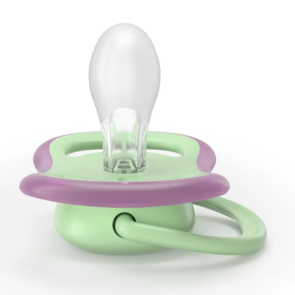 Suzeta Ultra Air Silicon Pisica/Frunza 6-18 luni 087/13, 2 buc, Avent Philips