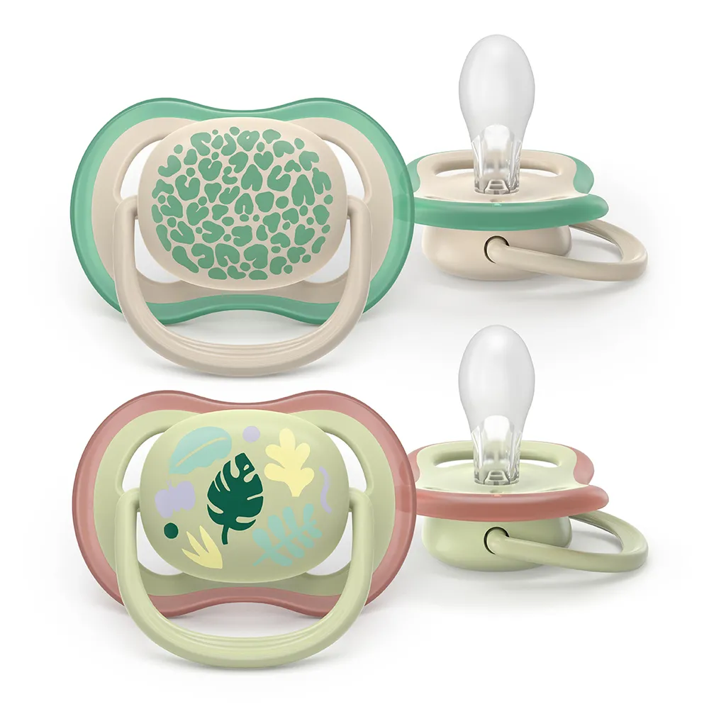 Suzeta Ortodontica Ultra Air Nature 6-18 luni 087/17, 2 buc, Avent Philips