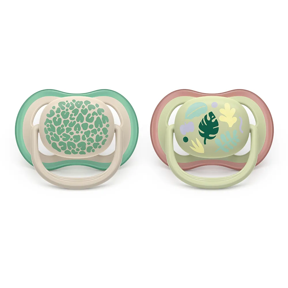 Suzeta Ortodontica Ultra Air Nature 6-18 luni 087/17, 2 buc, Avent Philips