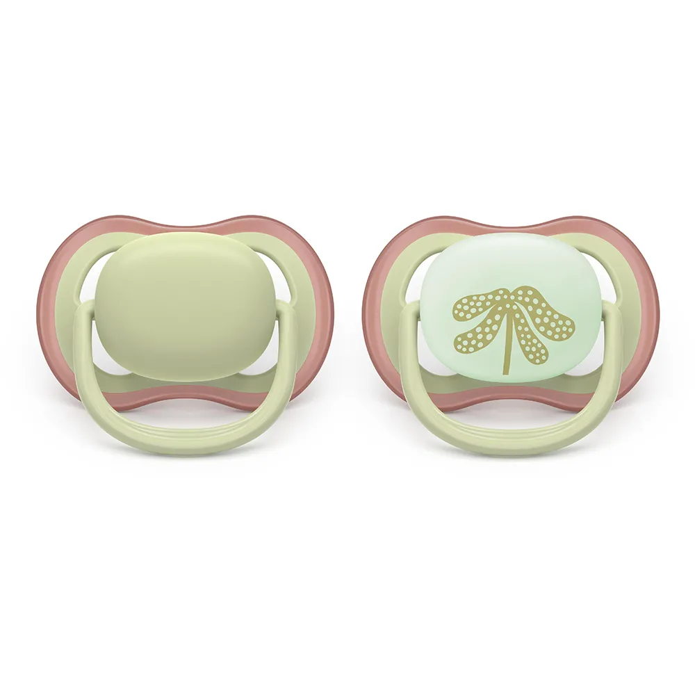 Suzeta Ultra Air Fosforescenta 6-18 luni 087/18, 2 buc, Avent Philips