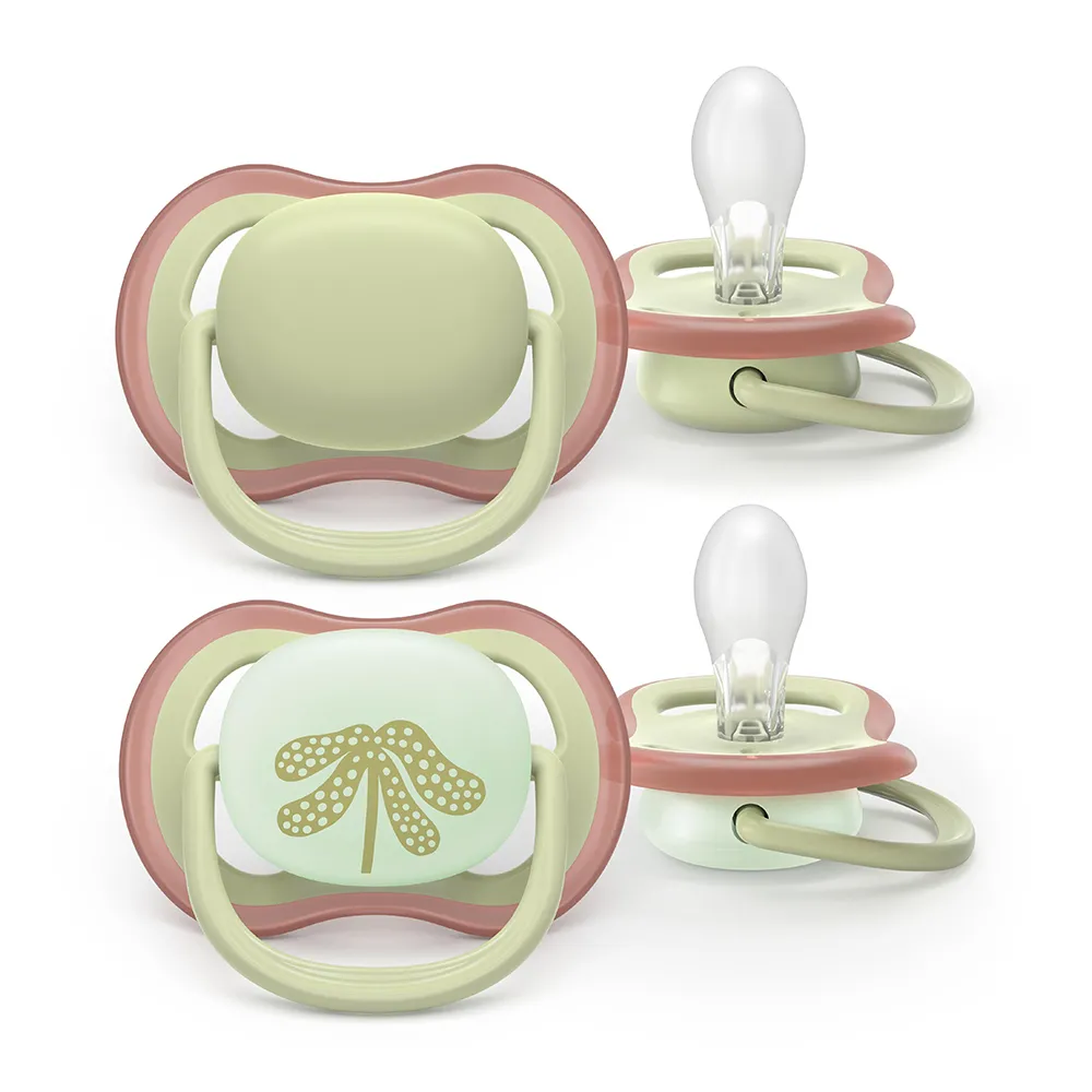 Suzeta Ultra Air Fosforescenta 6-18 luni 087/18, 2 buc, Avent Philips