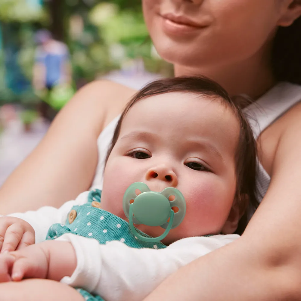 Suzeta Ortodontica Ultra Soft Blue/Verde 6-18 luni 091/42, 2 buc, Avent Philips