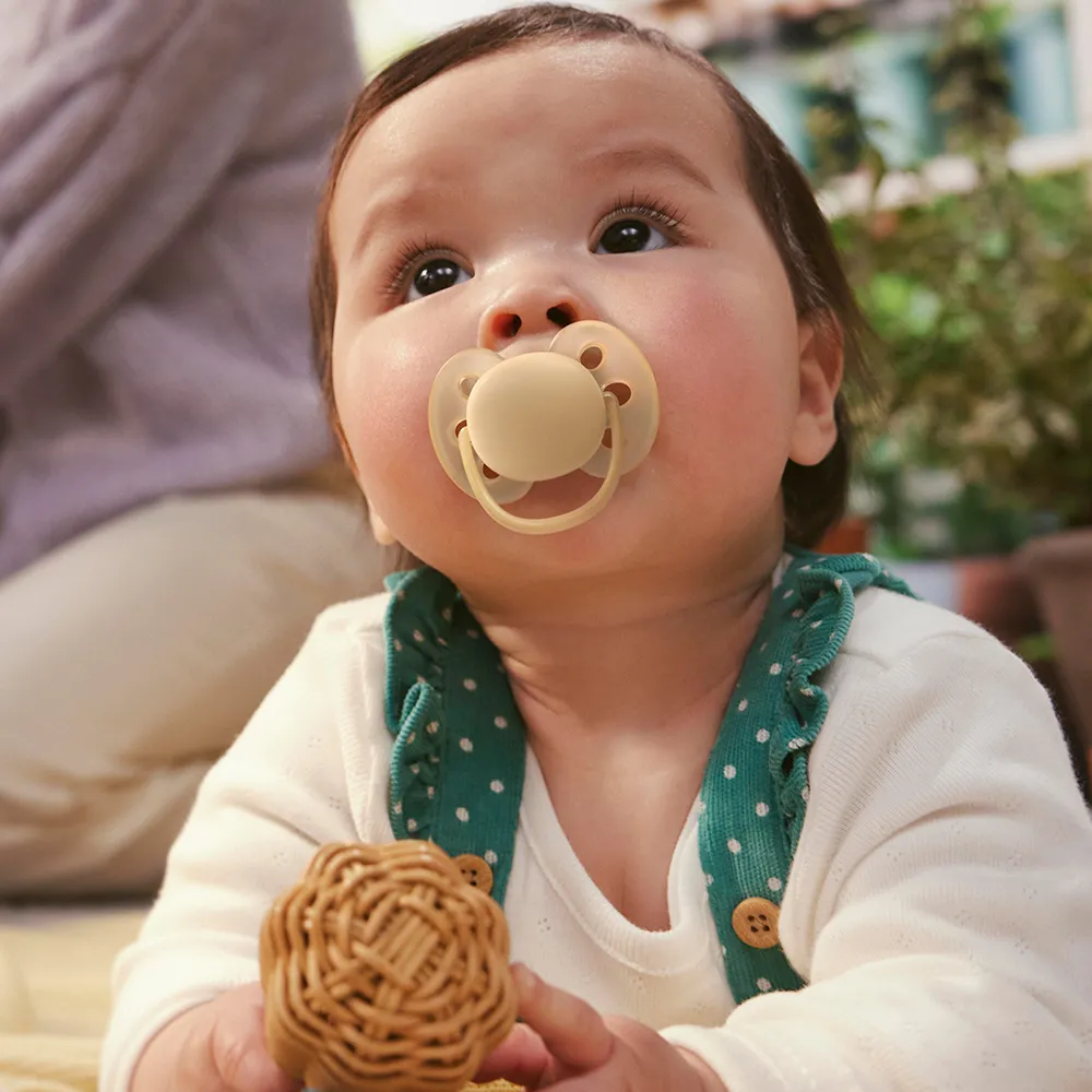 Suzeta Ortodontica Ultra Soft Galben/Verde 6-18 luni 091/45, 2 buc, Avent Philips