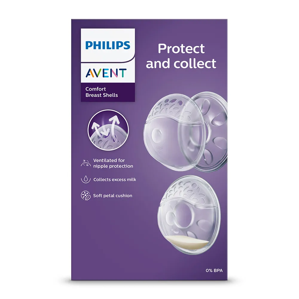 Cupe din silicon pentru protectie san, SCF157/02, 2 buc, Philips Avent