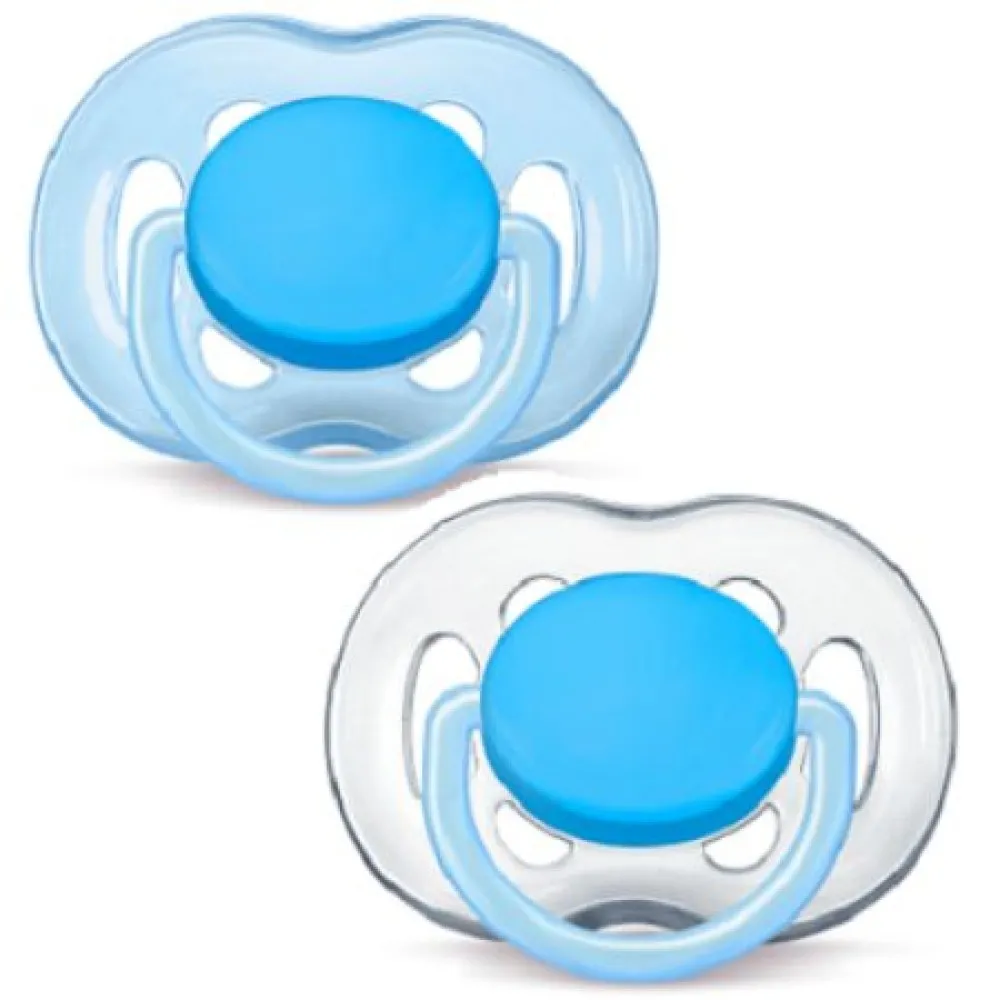 Avent Philips 178/27 Suzeta 6-18 luni Freeflow Baieti x 2