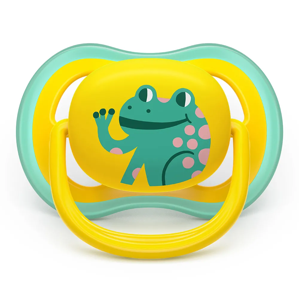 Suzeta Ultra Air +18 luni Blue/Galben 349/58, 2 buc, Avent Philips