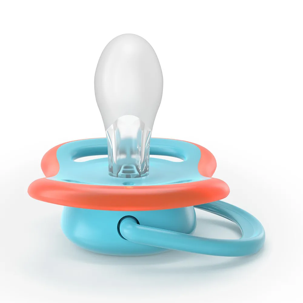 Suzeta Ultra Air +18 luni Blue/Galben 349/58, 2 buc, Avent Philips