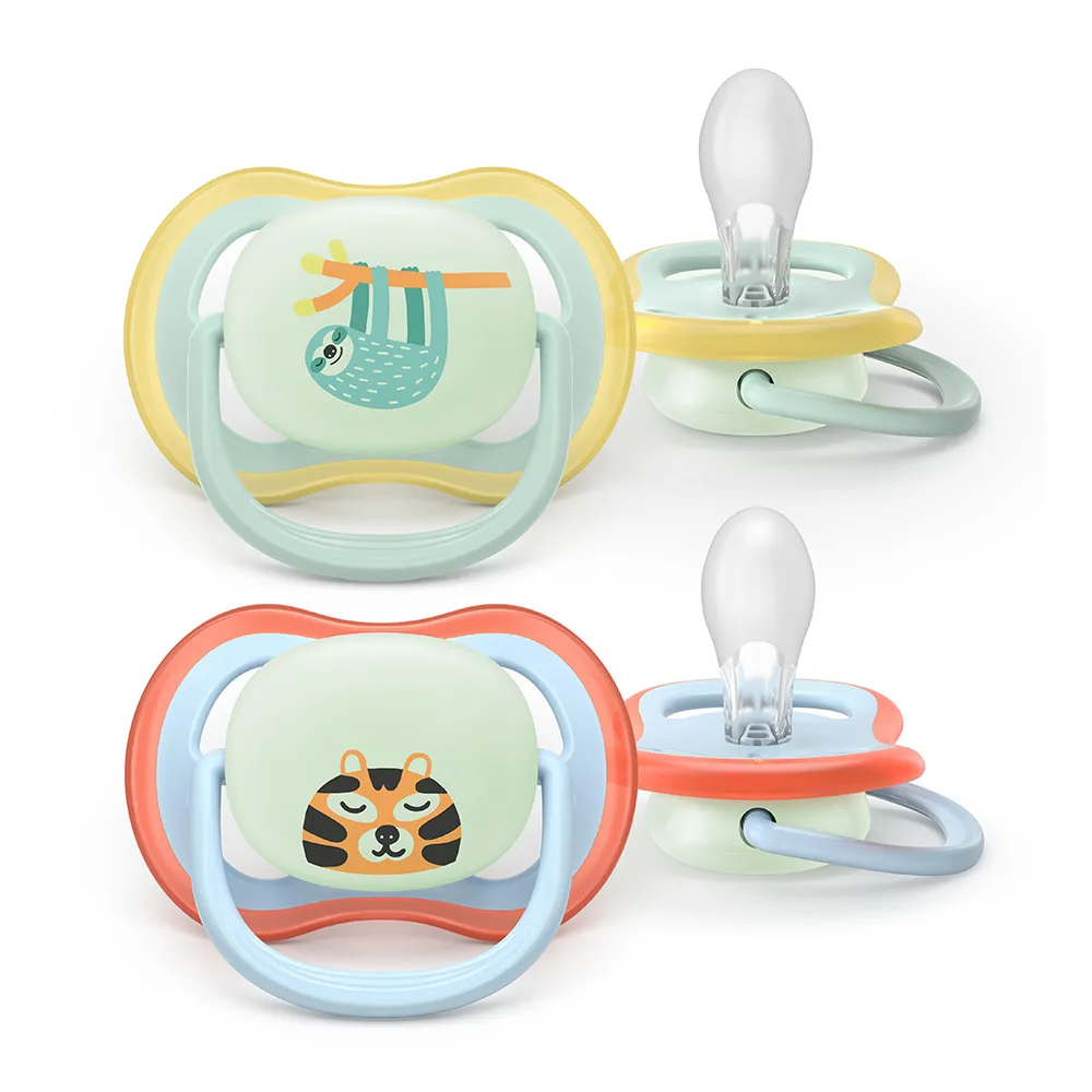 Suzeta Air Ultra Jungle 0-6luni 376/24, 2 buc, Avent Philips