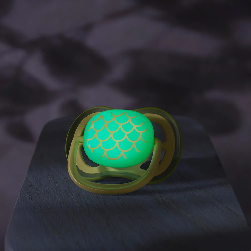 Suzeta Air Ultra Noapte Moon 0-6 luni 376/27, 2 buc, Avent Philips