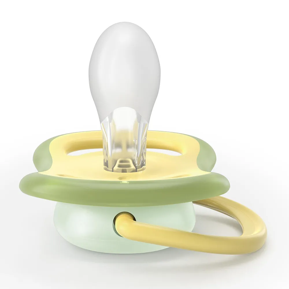 Suzeta Air Ultra Noapte Moon 0-6 luni 376/27, 2 buc, Avent Philips