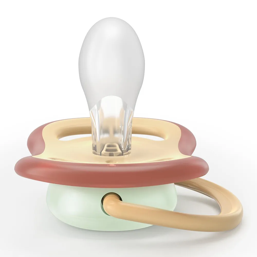 Suzeta Air Ultra Noapte Moon 0-6 luni 376/27, 2 buc, Avent Philips