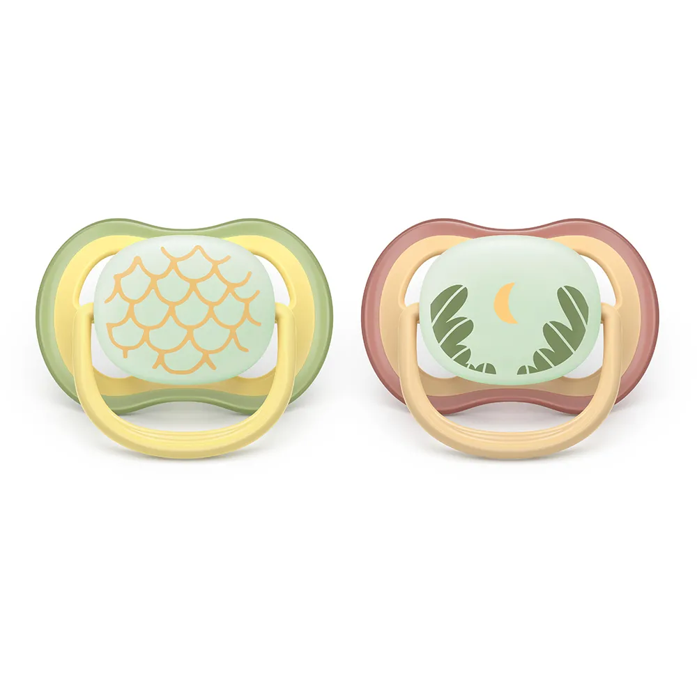 Suzeta Air Ultra Noapte Moon 0-6 luni 376/27, 2 buc, Avent Philips