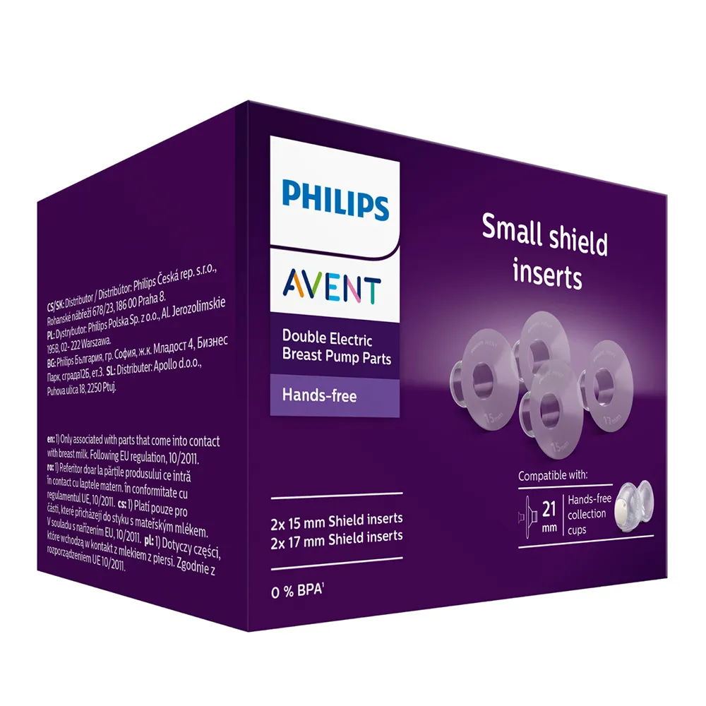 Protectii si Insertii Mici pt Sani Pompa Hands Free 551/11, Avent Philips