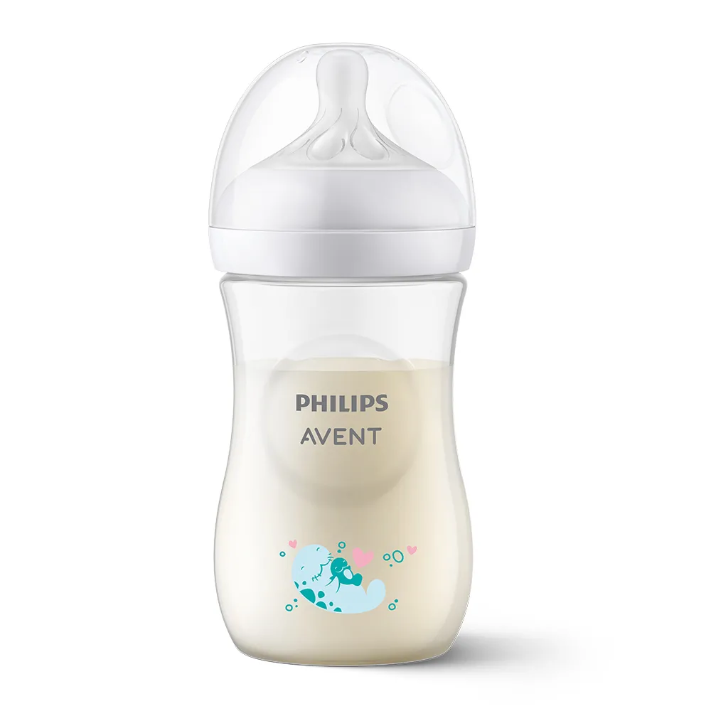 Set Biberoane Natural Response 2 x 260ml + 2 Suzete 837/11, Avent Philips