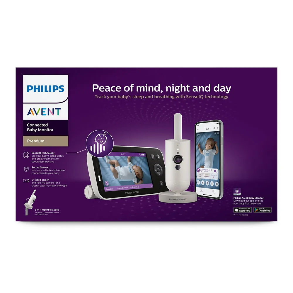 Video Monitor Premium + SenseIQ 971/26, Avent Philips