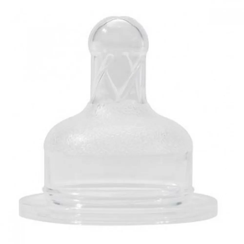 Tetina Larga Natural Silicon Rotunda Ceai 14211, 2 buc, Baby Nova