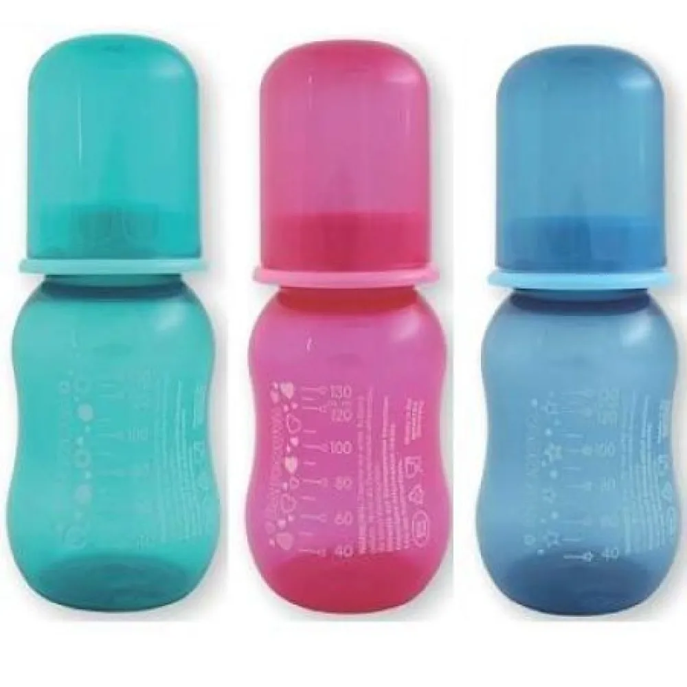Baby Nova 40105 Biberon PP Colorat fara BPA x 130ml