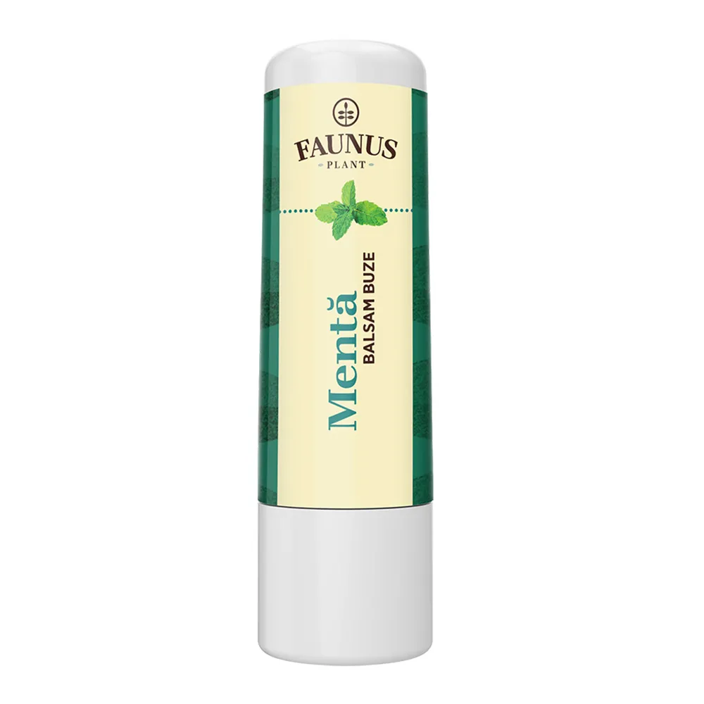 Balsam de Buze Menta, 5ml, Faunus Plant