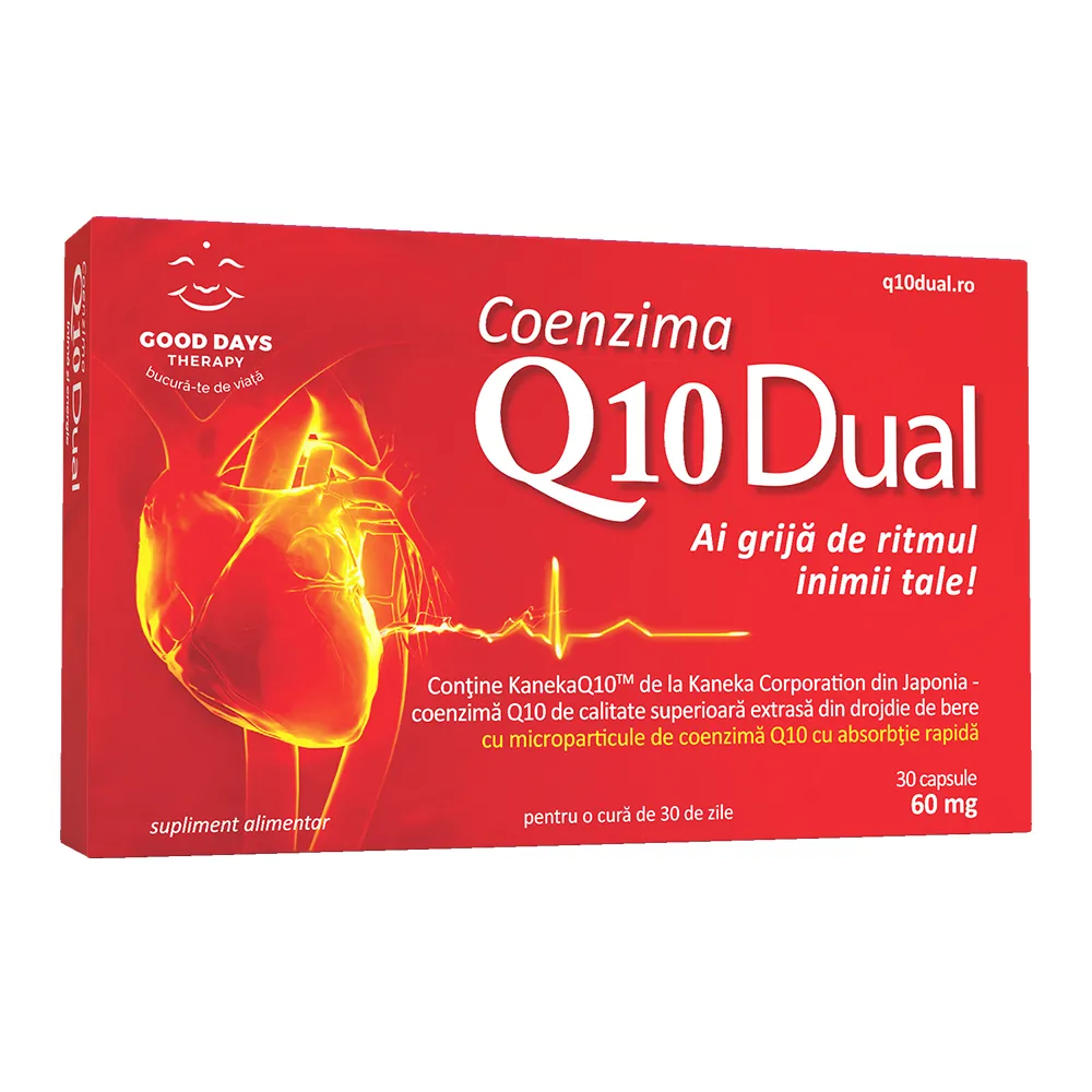 Barney`s Coenzima Q10 Dual 60 mg, 30 capsule