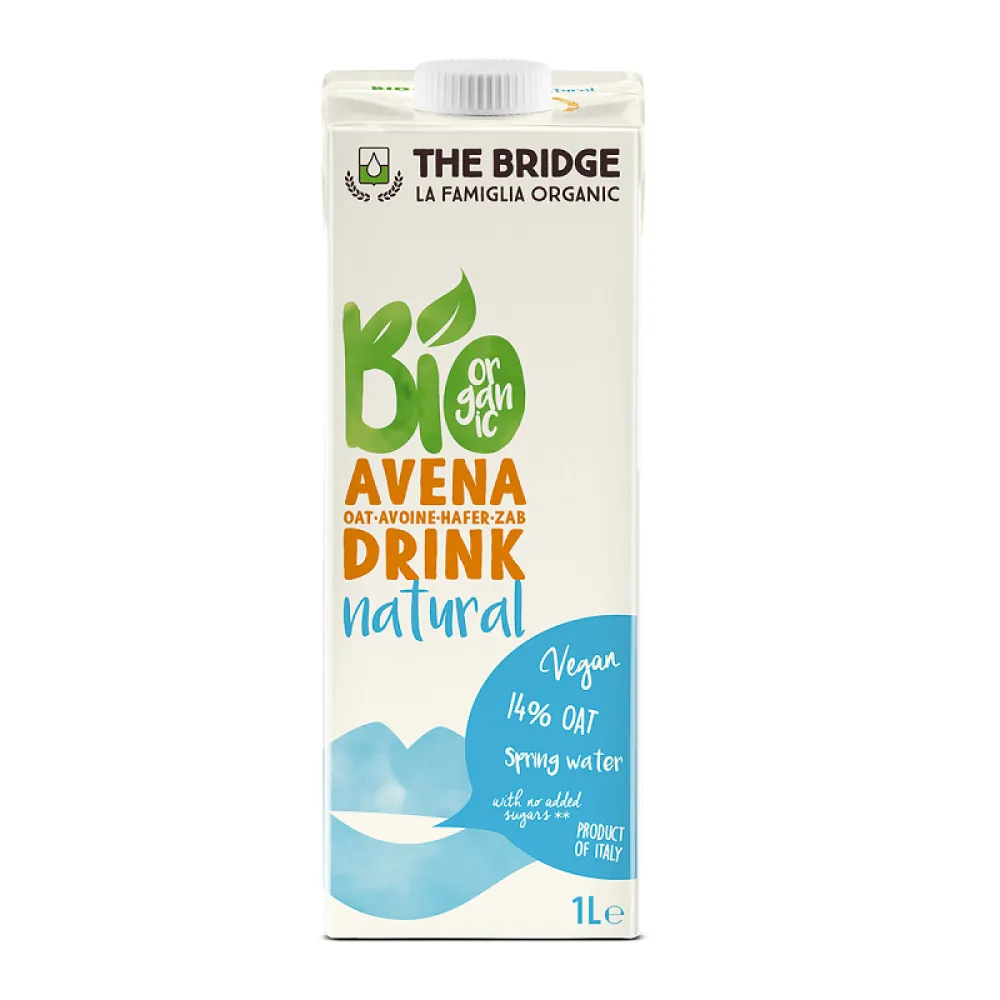 Bautura Vegetala Bio de Ovaz x 1000ml - The Bridge