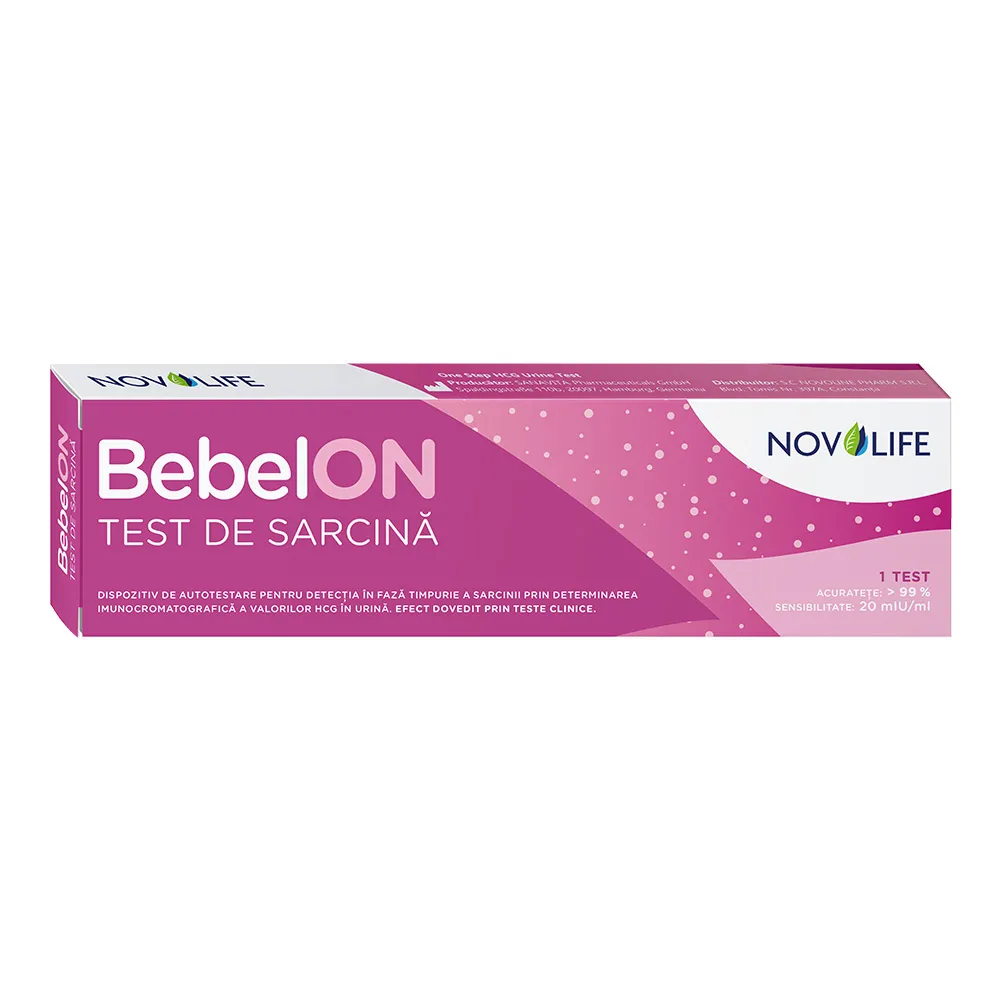 BebelON Test de Sarcina Stilou x 1 buc - Novolife