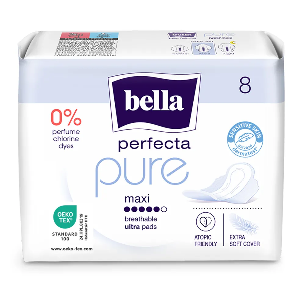 Tampoane Medica Perfecta Pure Maxi, 8, Bella