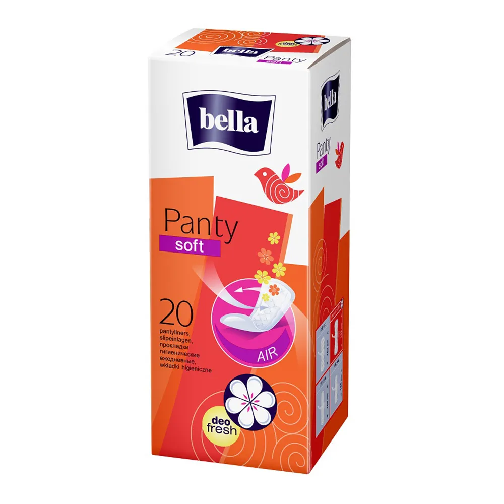 Absorbante zilnice Panty Soft Deo Fresh, 20 bucati, Bella