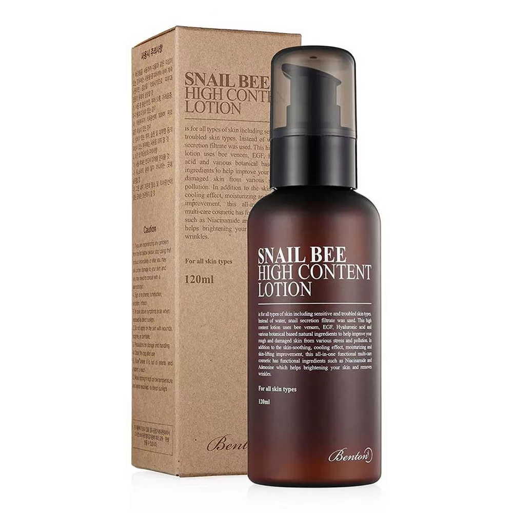 Esenta hidratanta cu secretie de melc si venin de albina, 60 ml, Benton