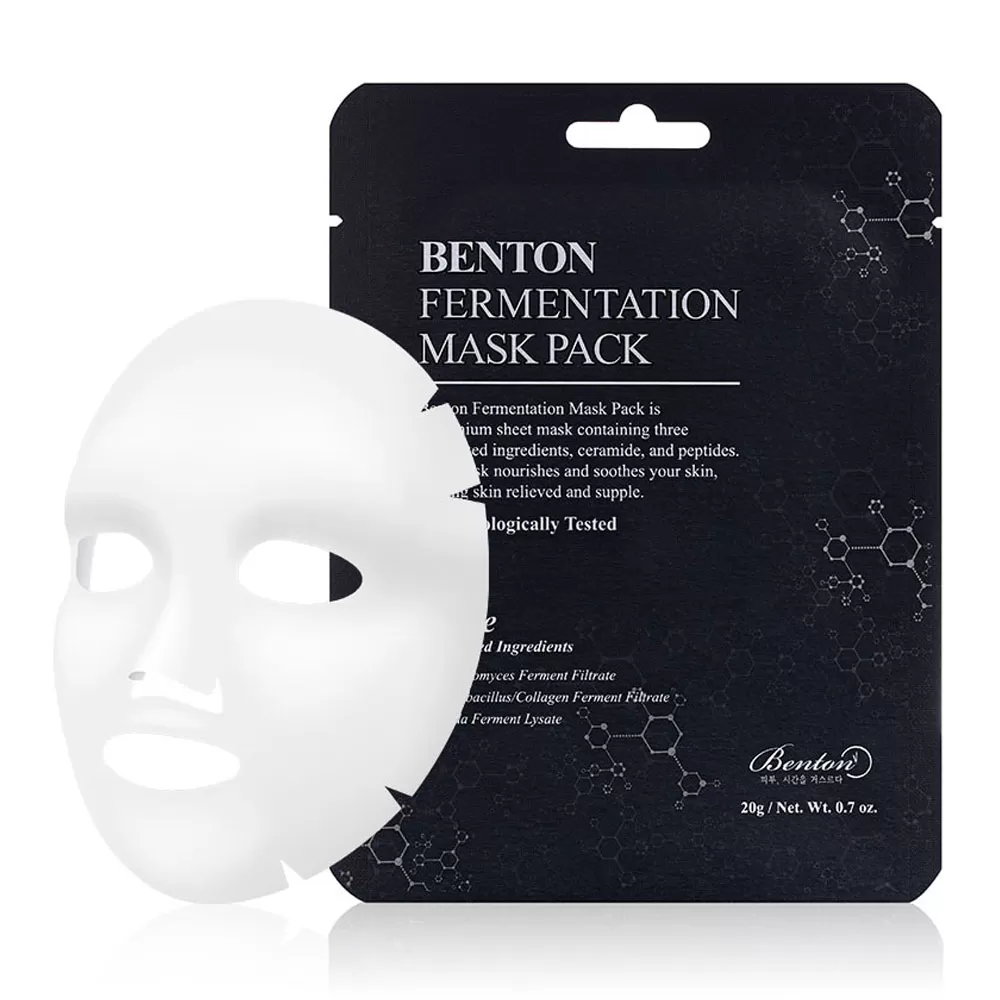 Masca de fata hranitoare cu fermenti, 20 g, Benton