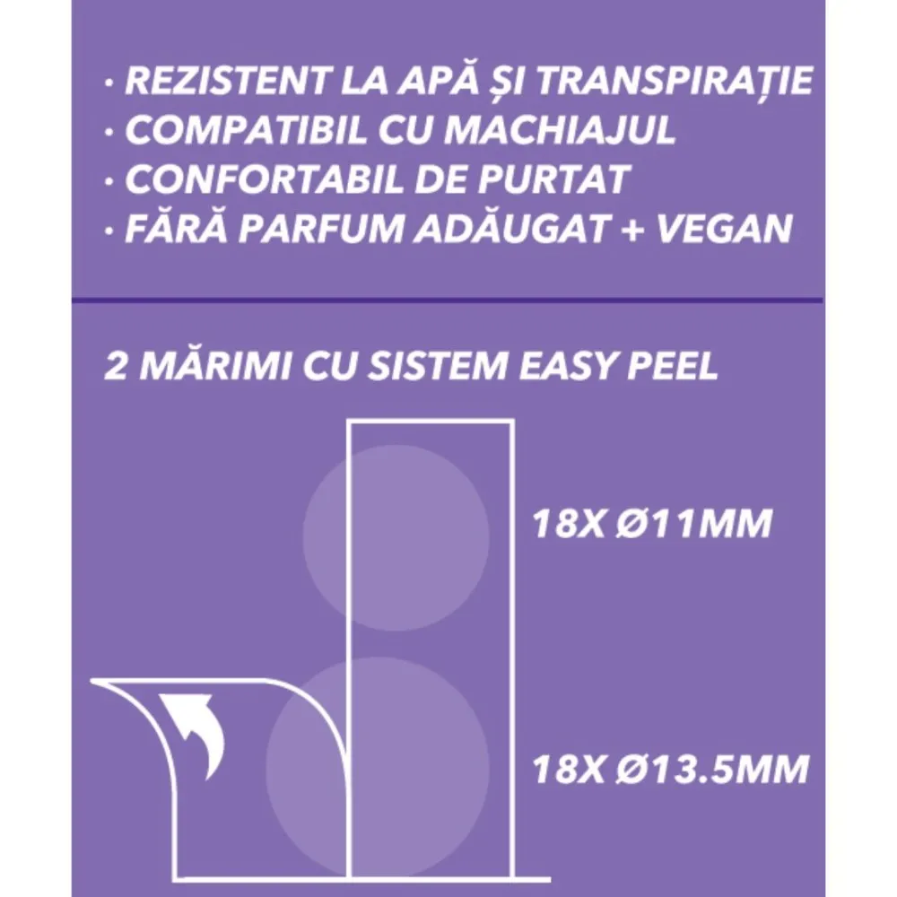 Plasturi pentru Acnee Fast Fix 3in1, 36 buc, Benzacare