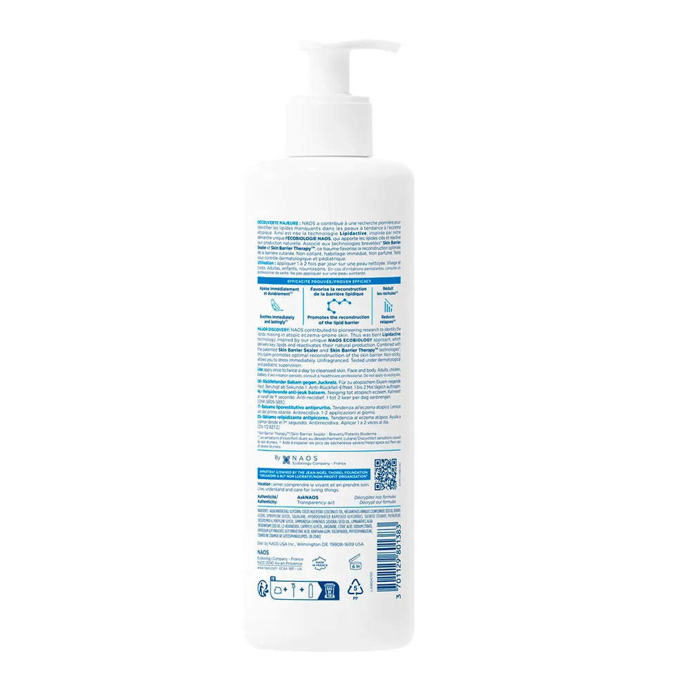 Balsam anti-prurit pentru piele foarte uscata si cu tendinta atopica, Atoderm AD Intensive , 400ml, Bioderma
