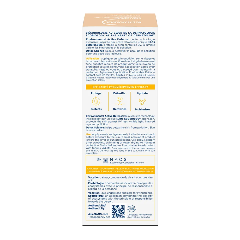 Protectie solara foarte inalta UVA/UVB Photoderm, Ultra-Fluid Colorat Fototip 1, 40 ml. Bioderma