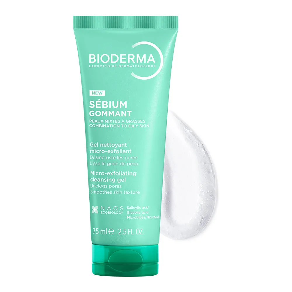 Gel Exfoliant Sebium, 75ml, Bioderma