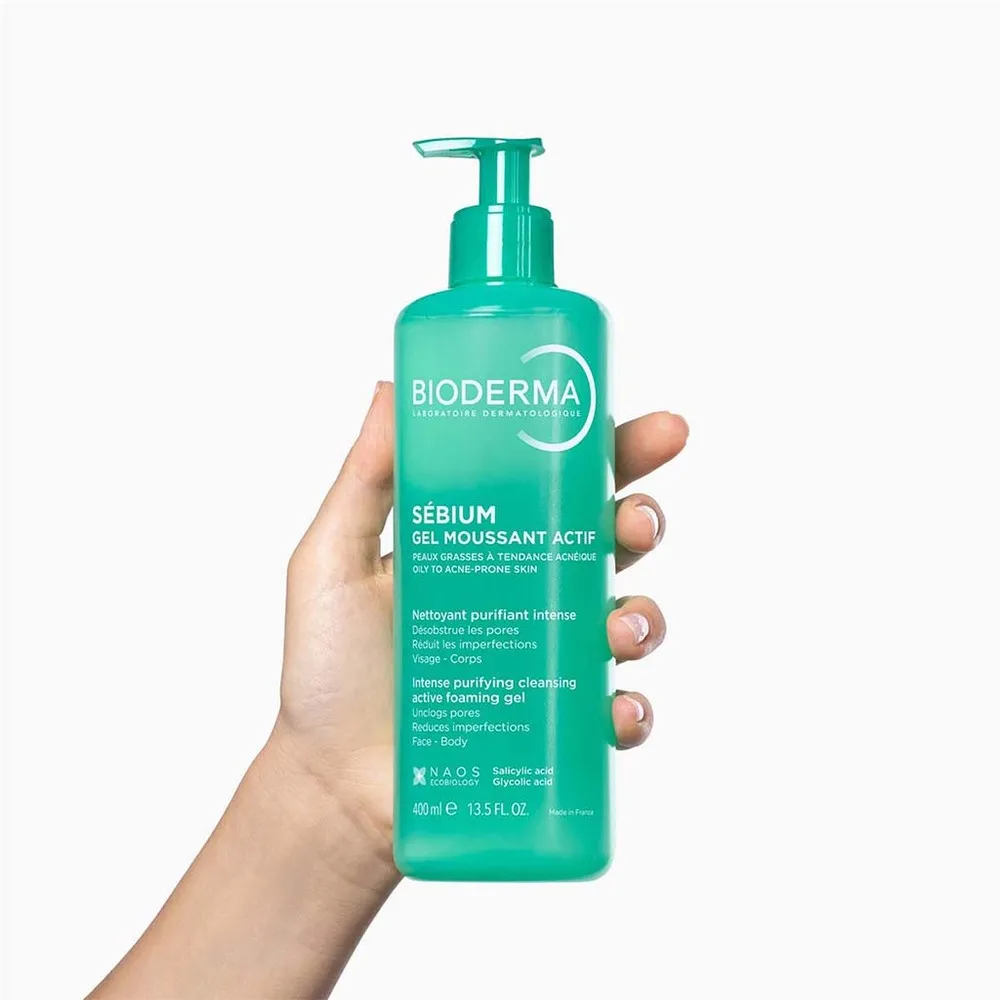 Gel Spumant Activ Sebium, 400ml, Bioderma