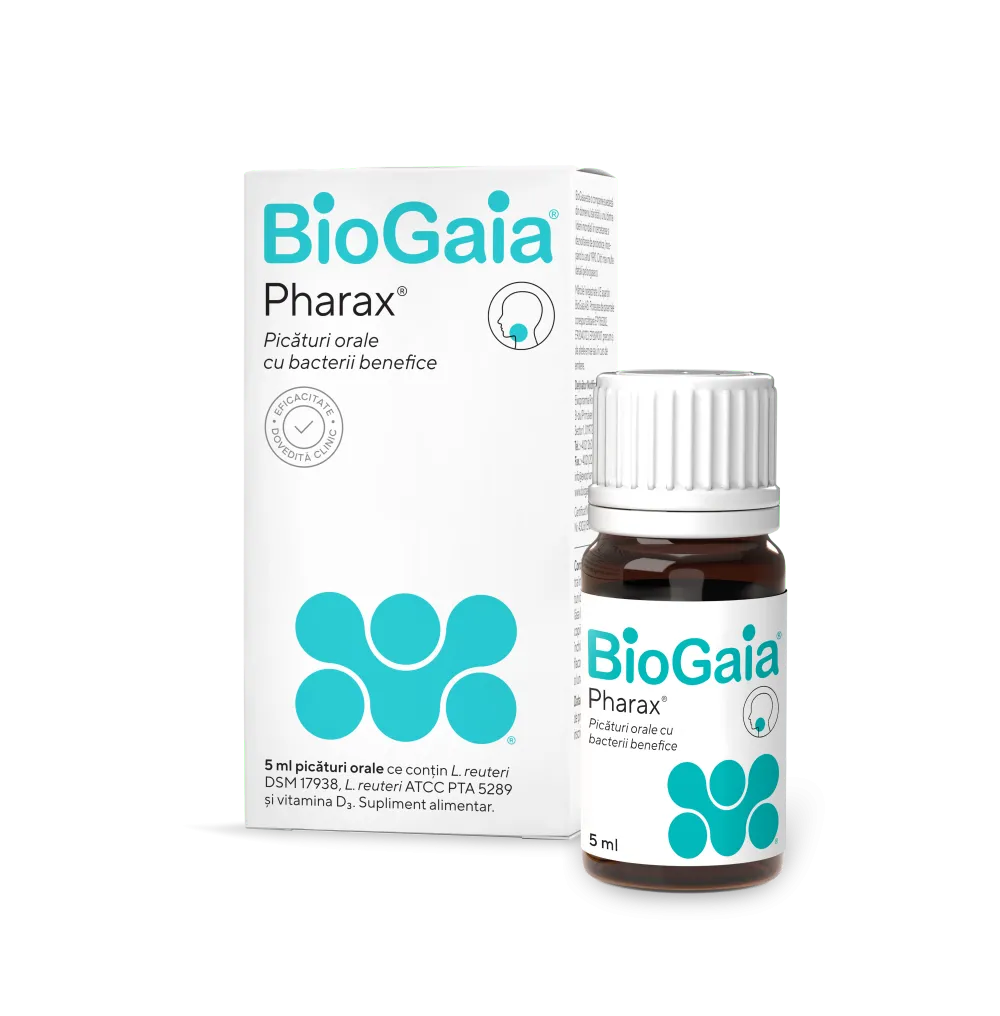 Picaturi orale Pharax, 5ml, BioGaia