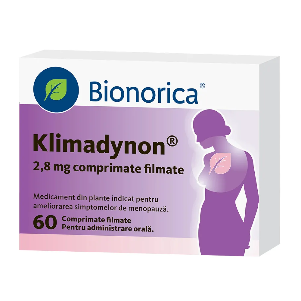 Klimadynon, 2.8 mg, 60 comprimate filmate, Bionorica